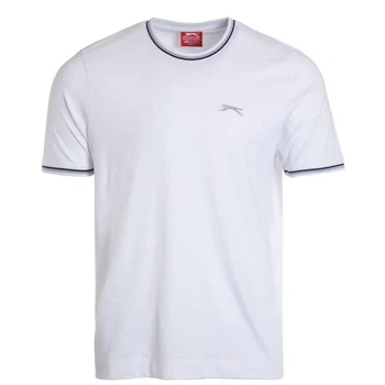 Футболка Slazenger Tipped T Shirt Mens S Білий 59200701_S