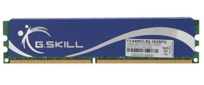 ИГРОВАЯ Оперативная память G.SKILL DDR2 на 4 GB PC2-6400 ( ПОДХОДИТ и ПОД INTEL и под AMD ) 800 Mhz с РАДИАТОРАМИ Б/У