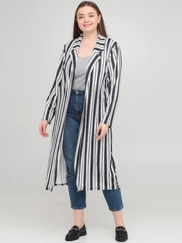 Демисезонный кардиган Pink Clove 83485 2XL (682962XL) Полоска