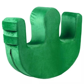 Подушка для переворачивания лежачих больных зеленая