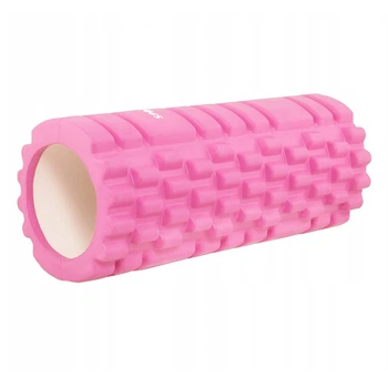 Валик массажный (ролик, роллер)Springos 33 x 14 см FR0017 Pink (1663012551)