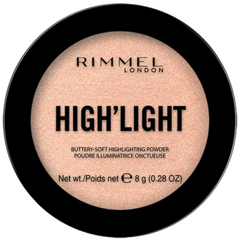 Хайлайтер для обличчя Rimmel High'light пресований 002 Candlelit 8 г (3616301524519)