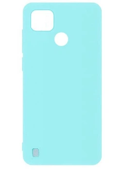 Чехол Fiji Soft для Realme C21Y силикон бампер голубой