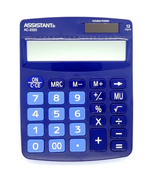 Калькулятор ASSISTANT АС-2320 (темно-синій)