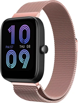 Ремешок Миланская Петля Milano для Amazfit Bip 3 Pink (27993-31)