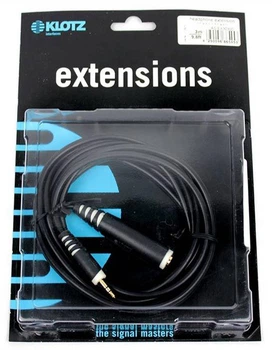 Кабель коммутационный KLOTZ AS-EX3 EXTENSION CABLE BLACK 3 M