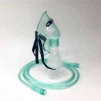 Кислородная дыхательная маска с небулайзером Undis A3 прозрачная размер L