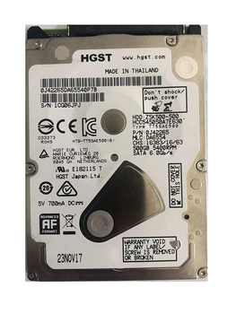 Жесткий диск HGST Travelstar Z5K500 320Gb HTE545032A7E380, б/у