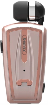 Бездротова гарнітура Remax RB-T12 Clip-on bluetooth earphone / Receiver Rose Gold