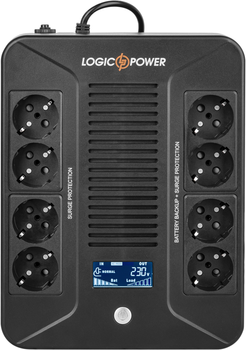 ДБЖ LogicPower LP-UL1000VA-8PS (LP16162)
