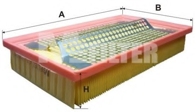 Фильтр воздушный MERCEDES MFilter (K161)