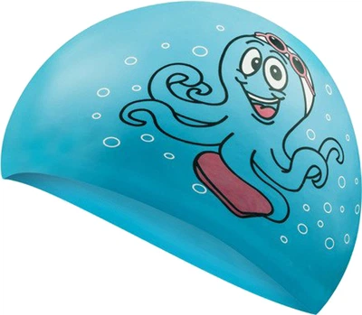 Шапка для плавания Aqua Speed KIDDIE Octopus 7216 (142-Octopus)голубой Дет OSFM (5908217672162)