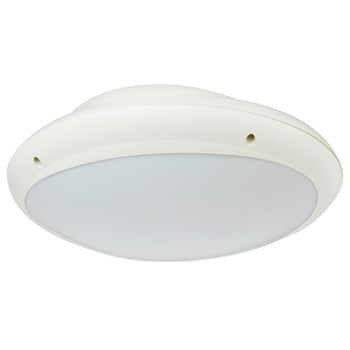 Светильник настенно-потолочный пластиковый HOROZ ELECTRIC «Aqua Opal Овал» 1*60 белый