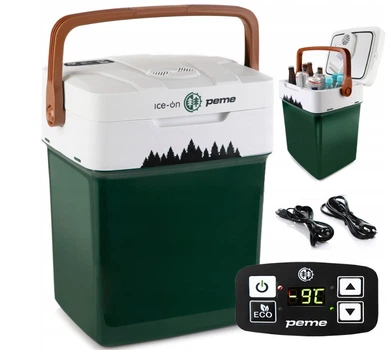 Холодильник туристичний автомобільний Peme Ice-on Adventure Green 26л 12В та 230В