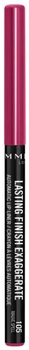 Олівець для губ Rimmel Lasting Finish Exaggerate 105 Mauve Spell (3616303004477)