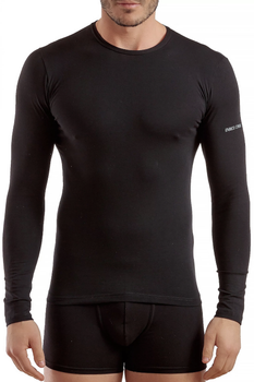 Футболка мужская c рукавом Enrico Coveri ET1014 Nero 50(L) Черный