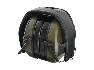 M30 Активні Тактичні Навушники Для Захисту Органів Слуха, Зеленого Кольору