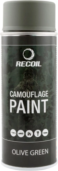 Краска для оружия маскировочная аэрозольная RecOil Зеленая олива 400 мл (8711347250929)