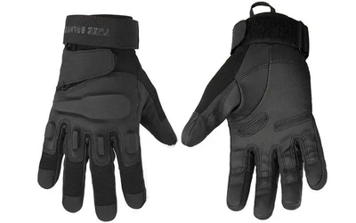 Військові рукавички тактичні спорт полювання із закритими пальцями (473154-Prob) L Чорні