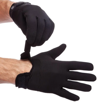 Закрытые велосипедные перчатки тактические спорт охота (4731452-Prob) ХL Черные
