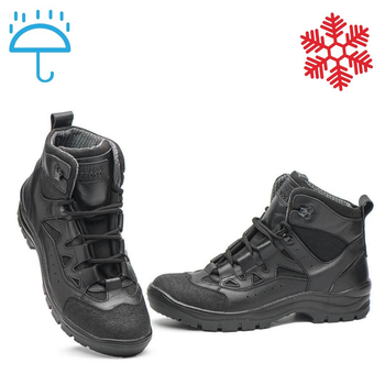 Тактичні черевики зимові Marsh Brosok 42 чорний 501BL-WI.42
