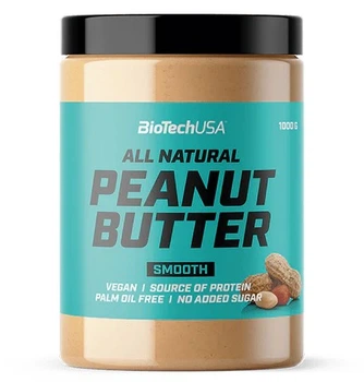 Арахісова паста BioTeсh Peanut Butter Smooth 1 кг