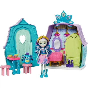 Ігровий набір Mattel Енчантімалс Будиночок Петтер Павичі котедж Enchantimals Cottage Playset with Patter Peacock (GYN61)