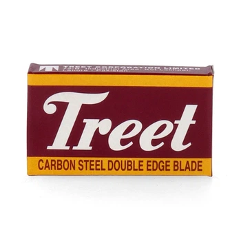 Леза для бритви Treet Carbon (100 лез)