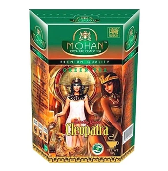 Зеленый чай Клеопатра королева красоты Mohan 100 гр