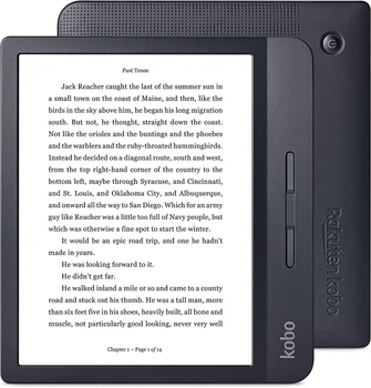 Электронная книга 7" Kobo Libra H2O 8Gb Wi-Fi Черная Over Stоск g50