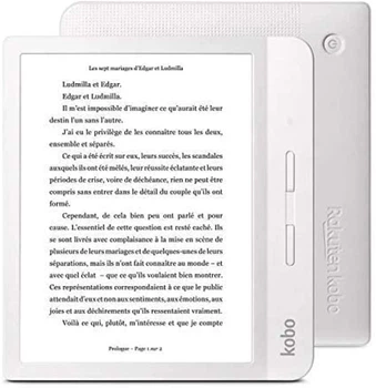 Электронная книга 7" Kobo Libra Н2О 32 Gb White