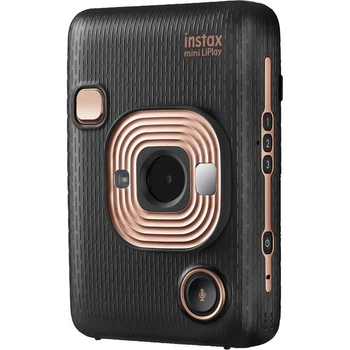 Камера моментальной печати Fujifilm Hybrid Instax Mini LiPlay Elegant Black (с чехлом) чорная Holdiay Gift Set