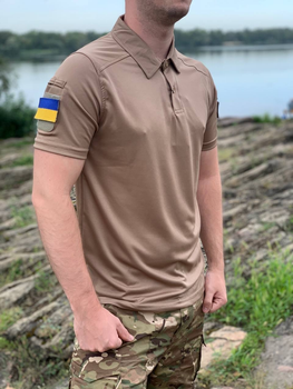 Тактическая футболка поло Bikatex,военная футболка XL