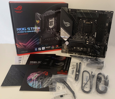 Материнска плата ASUS ROG STRIX Z490-G GAMING (WI-FI) (s1200, Intel Z490) Б/У