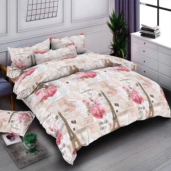 Комплект постельного белья из бязи Vital Textile двуспальный 180х220 BL-653
