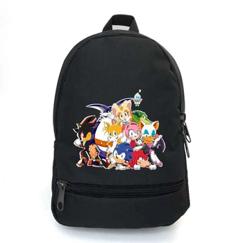 Рюкзак BIG Сонік School Bag (Sonic-01) чорний (43 х 30 х 17 см)