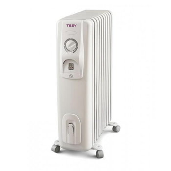 Масляный радиатор TESY CC 2008 E05 R 2000 Вт, 24 м2, 8 Т- образных секций, механическое управление (301761)