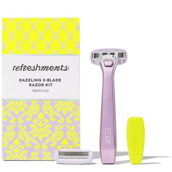 Бритва + запасний катридж + кріплення Dazzling Razor Starter Kit Neon Fizz