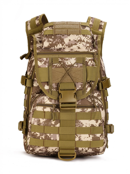 Рюкзак похідний тактичний 30л Protector Plus X7 S413 brown pixel