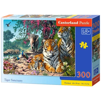 Пазли Заповідник тигрів 300 елементів Castorland (B-030484) (189690)