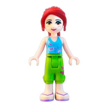 Фигурка Lego Girl Mia Lime Cropped Trousers Friends frnd016 Б/У
