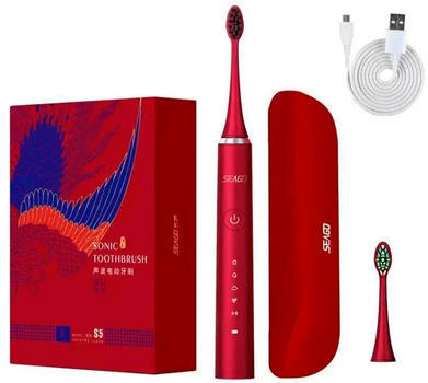 Електрична зубна щітка Seago S5 Red (K1010050352)
