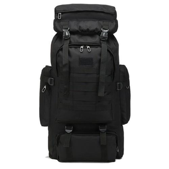 Рюкзак тактический Storm Solo-2 80л; 72х32х22см. MOLLE. Рюкзак-баул Штурм a-804-black.