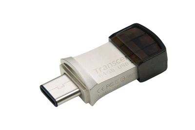 Накопичувач Transcend 64GB USB 3.1+Type-C 890 R90/W30MB/s