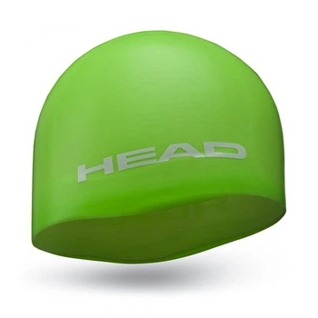Шапочка для плавання дитяча Head Silicone Moulded Mid лаймова 455181.LM