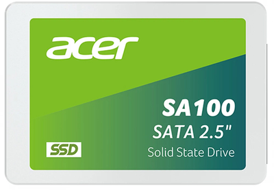 SSD диск Acer SA100 480GB 2.5" SATAIII 3D NAND TLC (BL.9BWWA.103)