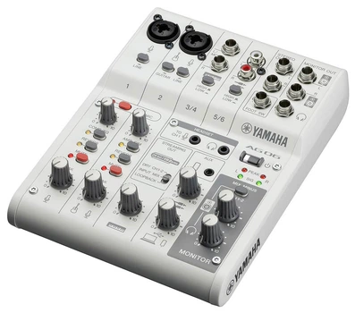 Аудиоинтерфейс YAMAHA AG06MK2 (White)