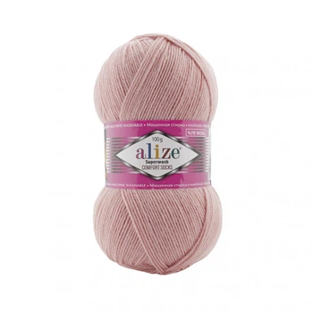 Пряжа Alize Superwash Comfort Socks 161 Пудра