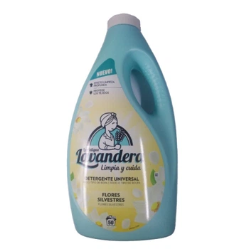 Гель для стирки La Antigua Lavandera Floral с ароматом полевых цветов, 2.5 л (8435495826736)