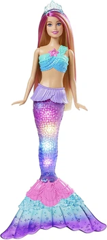 Кукла Барби Дримтопия Русалка Мерцающие огоньки Barbie Dreamtopia Twinkle Lights Mermaid Doll (HDJ36)